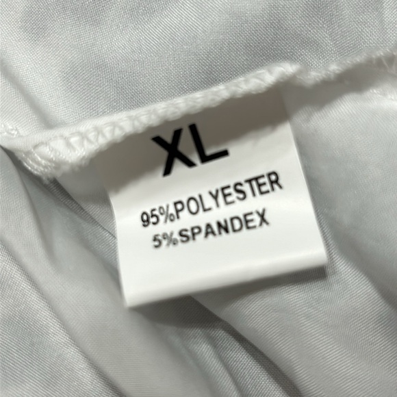 No brand tiered dress with bell sleeves. Animal print.  Lined. XL. - Picture 8 of 10